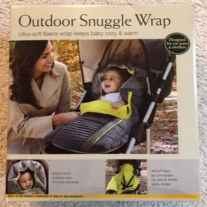 Eddie Bauer car seat and stroller snuggle wrap